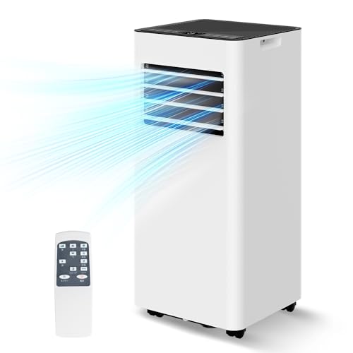 Vaculim スポットクーラー スポットエアコン 工事不要 置き型 移動式クーラー 冷風 送風 除湿 12畳 冷房 暑さ対策 24Hタイマー 家庭用 ノンドレン式 ポータブルエアコン キャスター付き リモコン付き, ホワイト